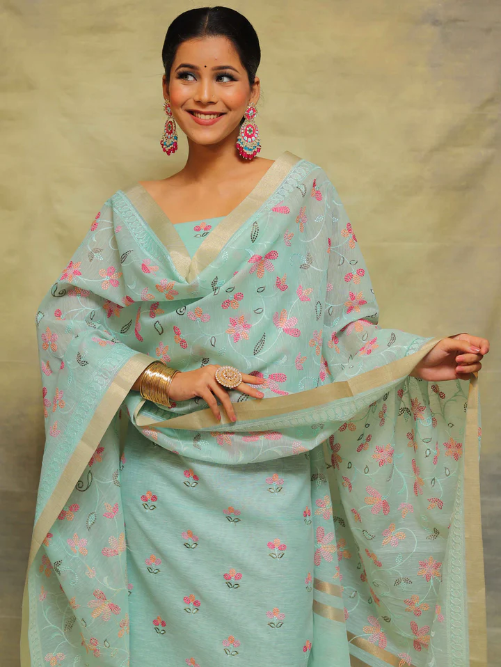 Chikankari Saree