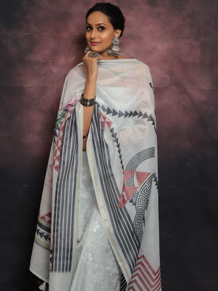 Chikankari Saree