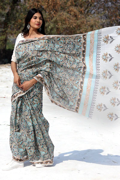 Chikankari Saree