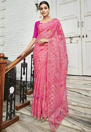 Chikankari Saree