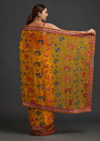 Chikankari Saree